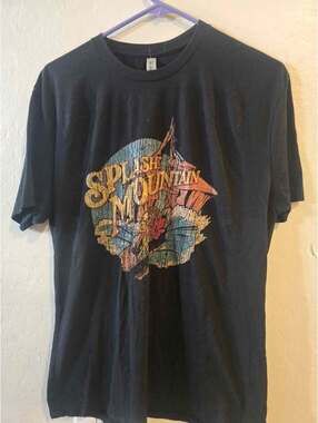 Disney Vintage Splash Mountain T Shirt Men's Size Large